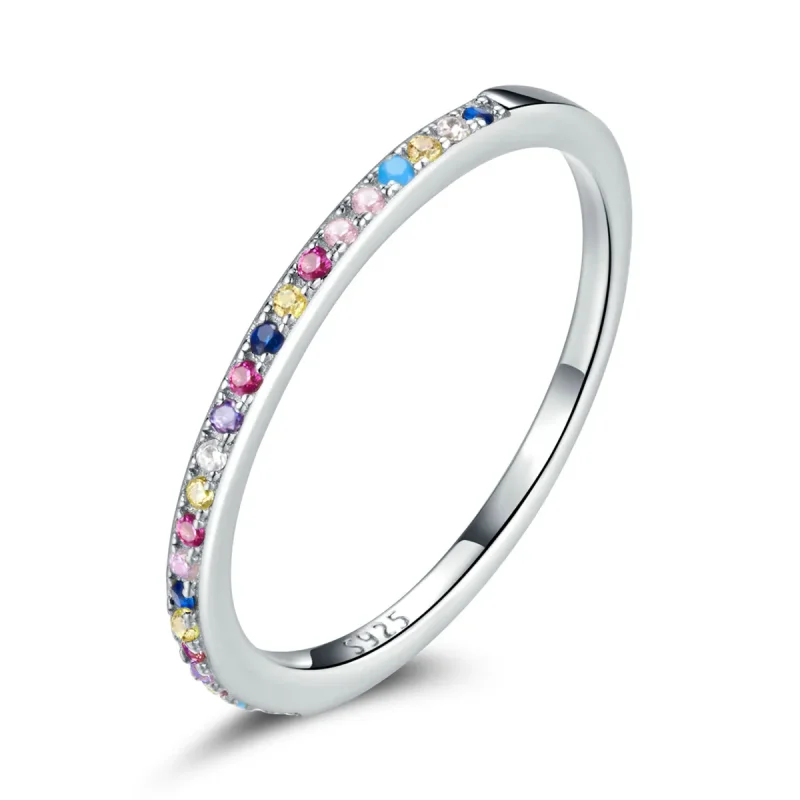 (image for) PANDORA Style Color Halo Ring - SCR740-CF - Product Image