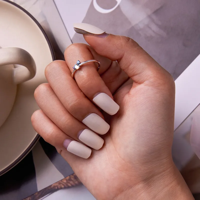 (image for) PANDORA Style Colorful Moonstone Open Ring - SCR824 - View 8