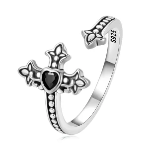 (image for) PANDORA Style Cross Open Ring - BSR298