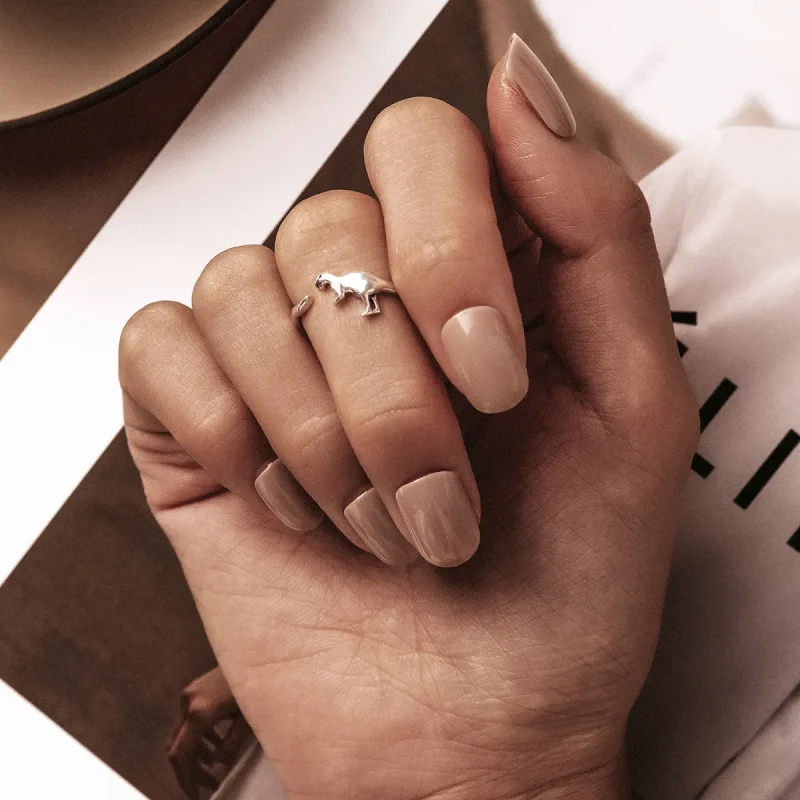 (image for) PANDORA Style Dinosaur Open Ring - BSR226 - View 7