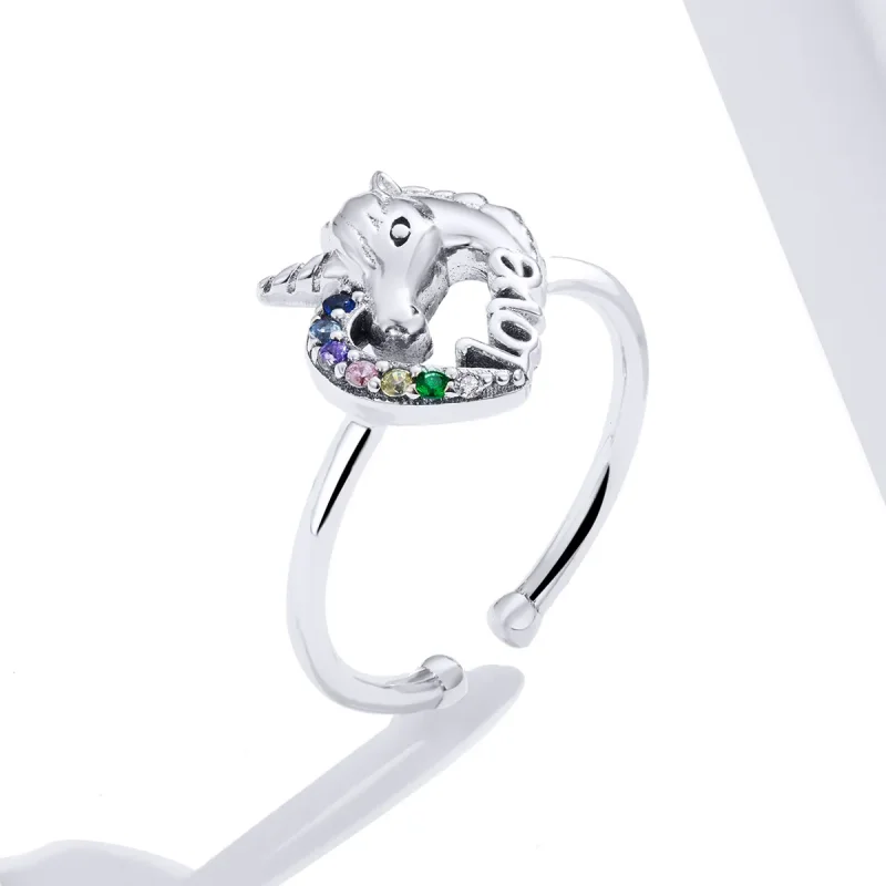 (image for) PANDORA Style Dream Unicorn Open Ring - SCR644 - View 4