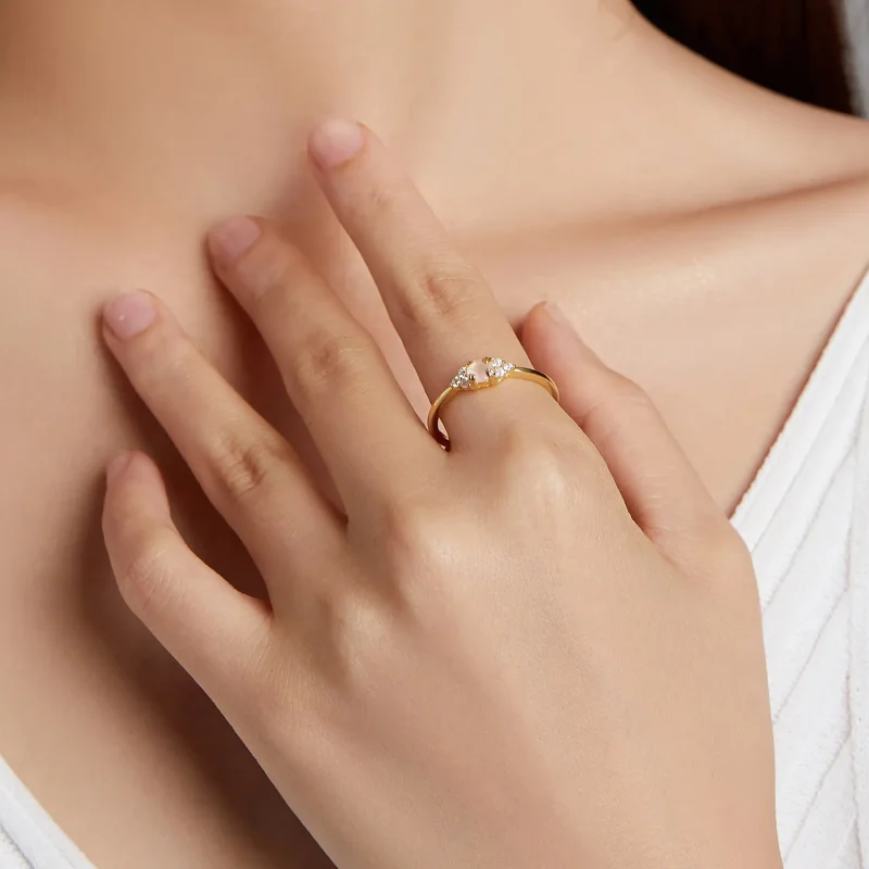 (image for) PANDORA Style Eternal Love Ring - SCR534-AC - View 4