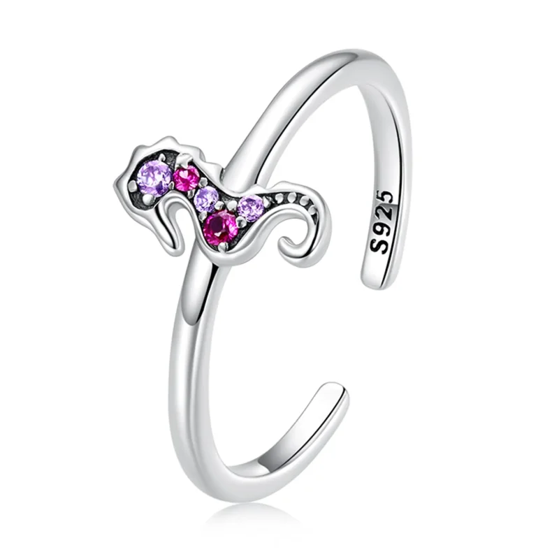 (image for) PANDORA Style Exquisite Seahorse Open Ring - SCR816 - Product Image