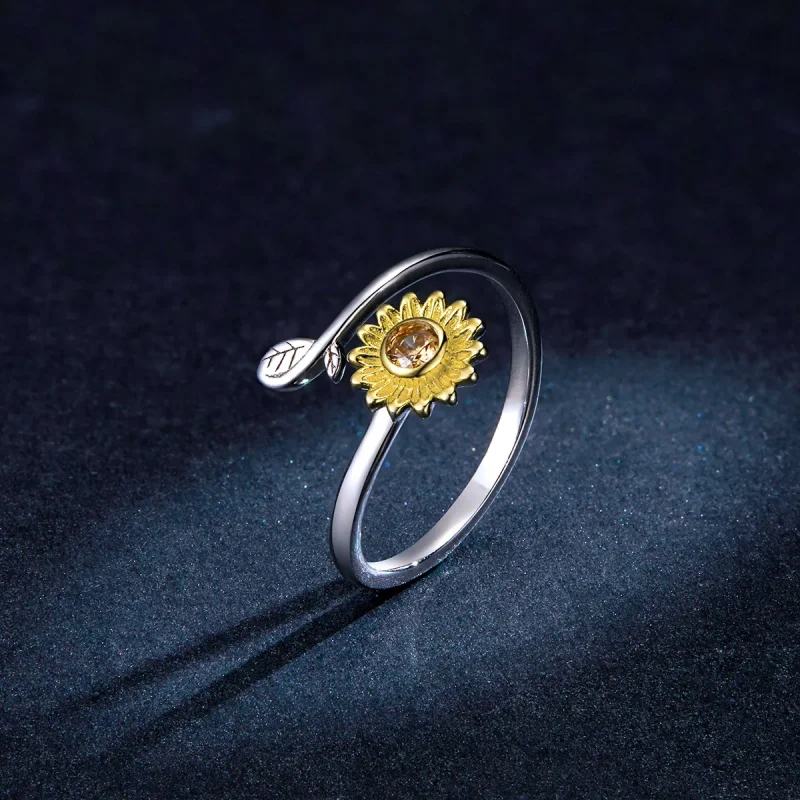 (image for) PANDORA Style Fresh Daisy Open Ring - BSR127 - View 5