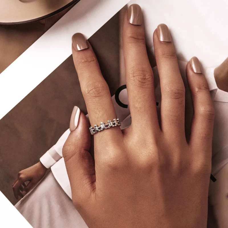 (image for) PANDORA Style Gingerbread Man Open Ring - SCR762 - View 6