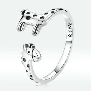 (image for) PANDORA Style Giraffe Open Ring - BSR228