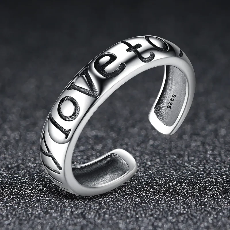 (image for) PANDORA Style Love Couples Open Ring - VSR014 - View 8