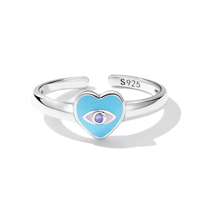 (image for) PANDORA Style Love Devil Eyes Open Ring - SCR806 - View 3
