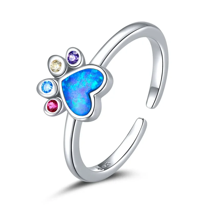 (image for) PANDORA Style Lovely Paw Open Ring - BSR172 - Product Image
