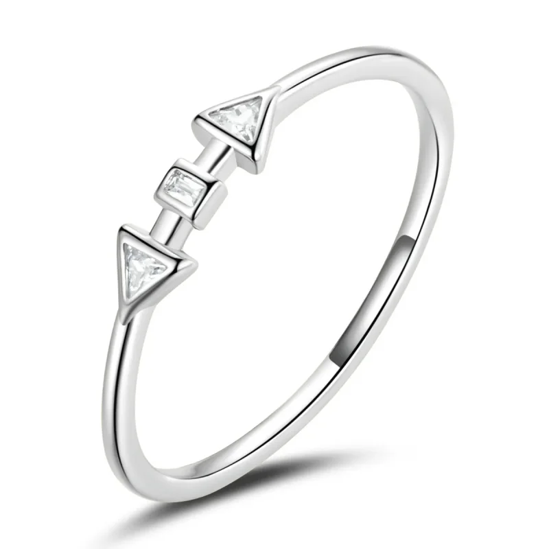(image for) PANDORA Style Minimalistic - Arrows Ring - BSR207-A - Product Image
