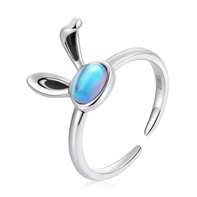 (image for) PANDORA Style Moonstone Bunny Open Ring - SCR784 - Product Image
