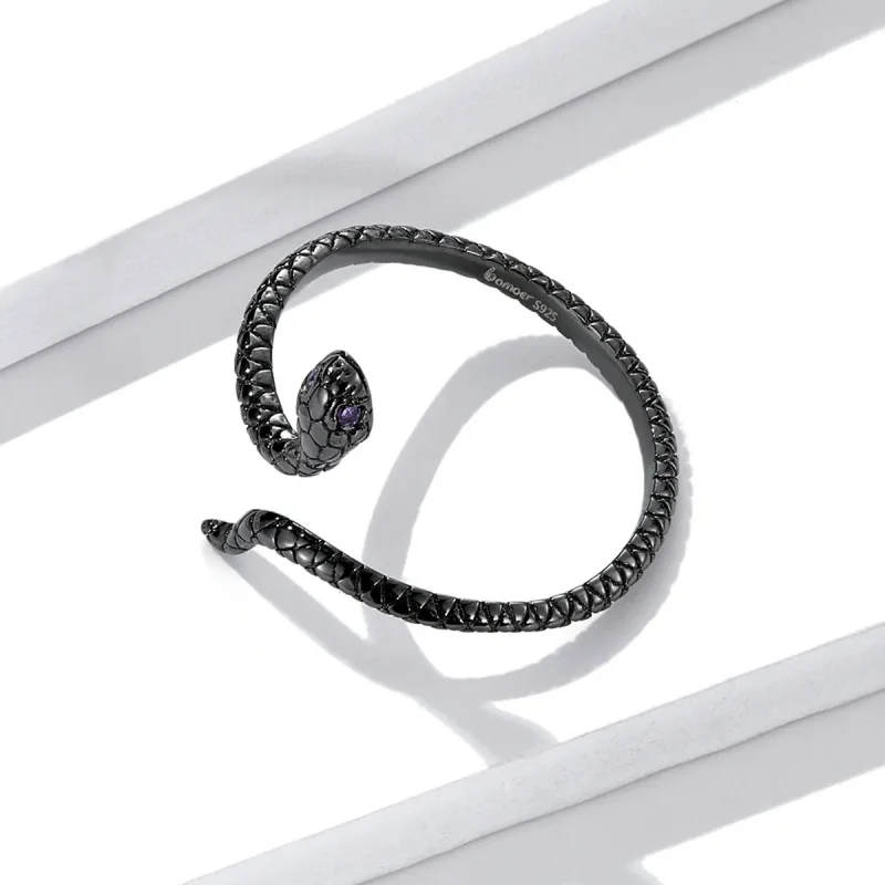 (image for) PANDORA Style Mystic Snake Open Ring - BSR236 - View 3