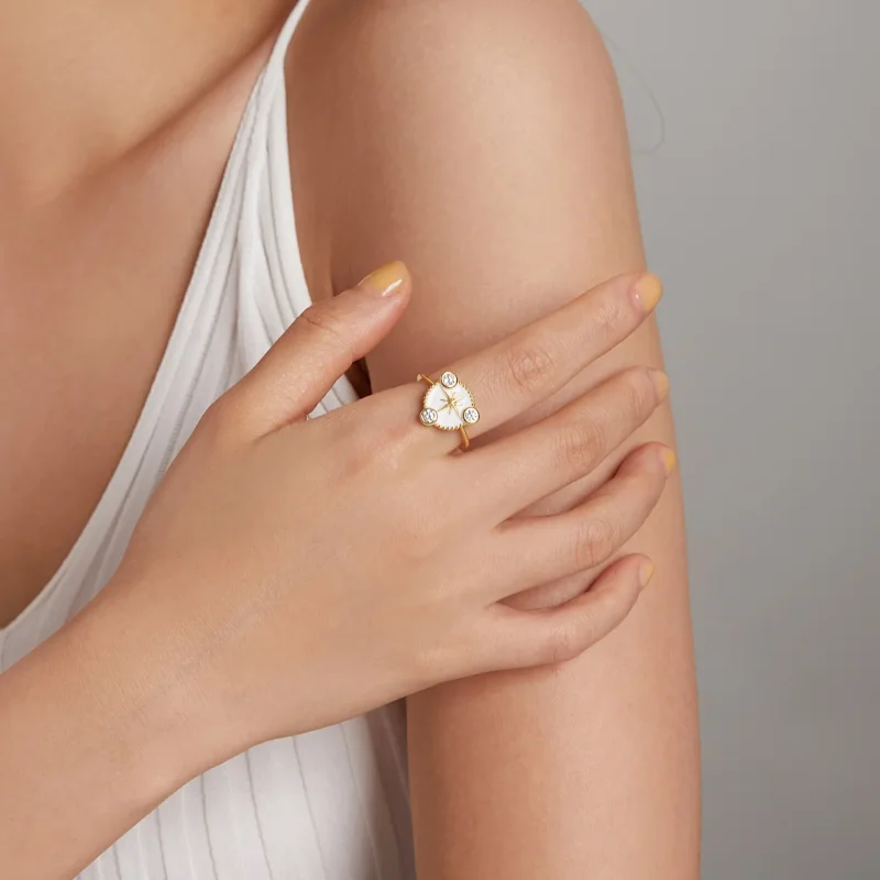 (image for) PANDORA Style Personality Star Open Ring - SCR733 - View 7