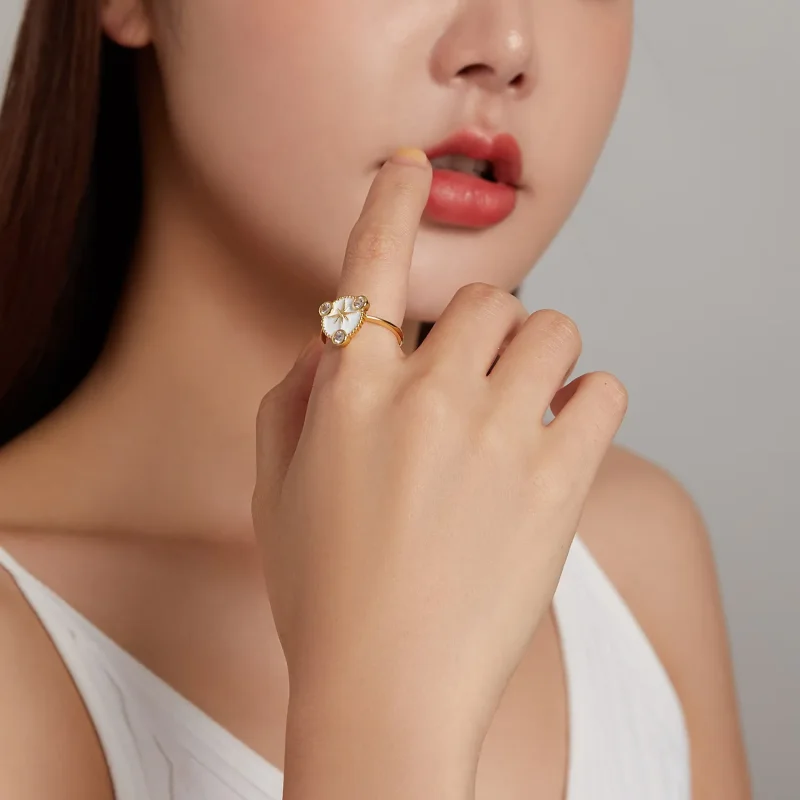 (image for) PANDORA Style Personality Star Open Ring - SCR733 - View 8