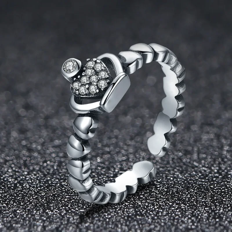 (image for) PANDORA Style Queen Laurel Wreath Open Ring - VSR142 - View 2