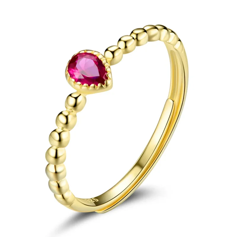(image for) PANDORA Style Rose Water Drop Ring - SCR745 - Product Image