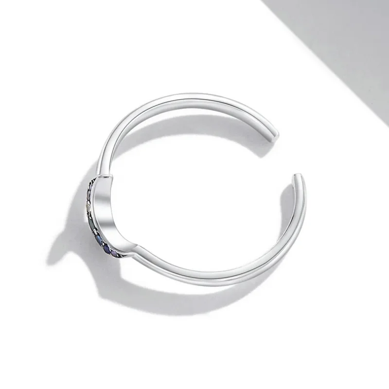 (image for) PANDORA Style Shine The Moon Open Ring - SCR778 - View 3