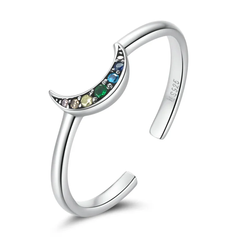 (image for) PANDORA Style Shine The Moon Open Ring - SCR778 - Product Image