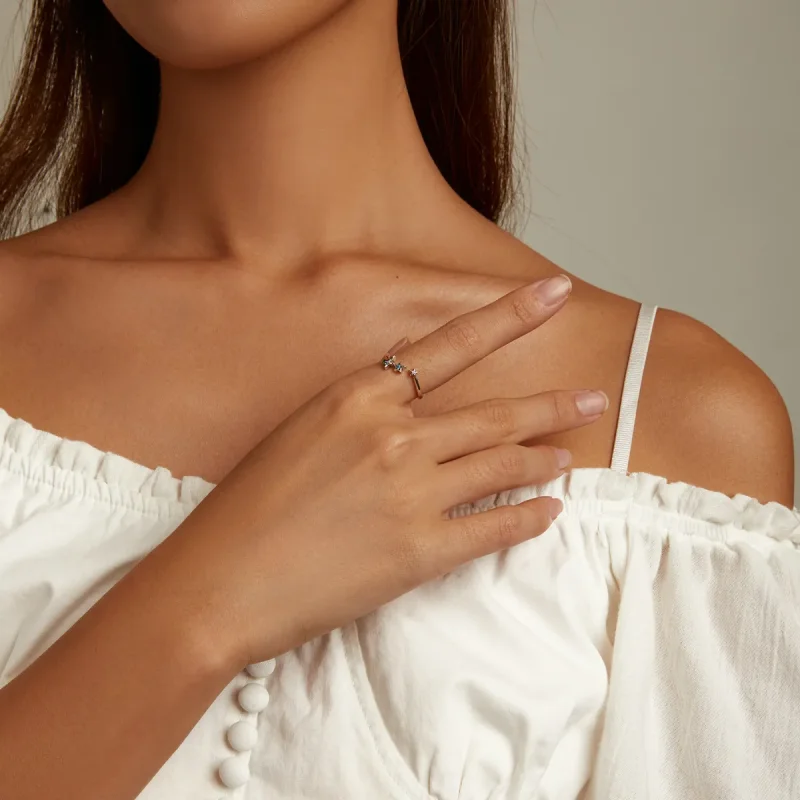 (image for) PANDORA Style Star Open Ring - SCR769 - View 7