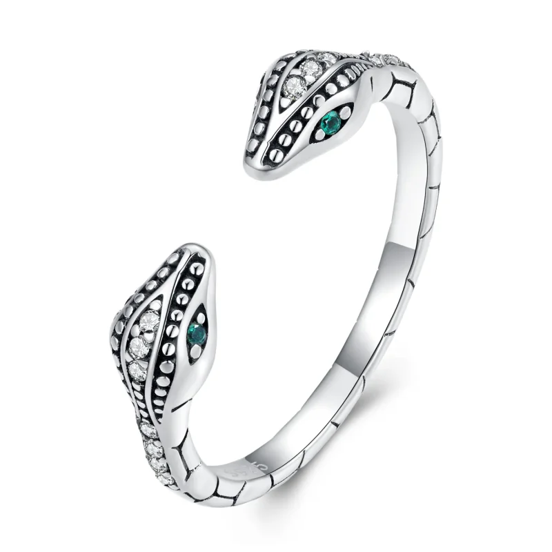 (image for) PANDORA Style Two-Headed Snake Open Ring - BSR317 - Product Image