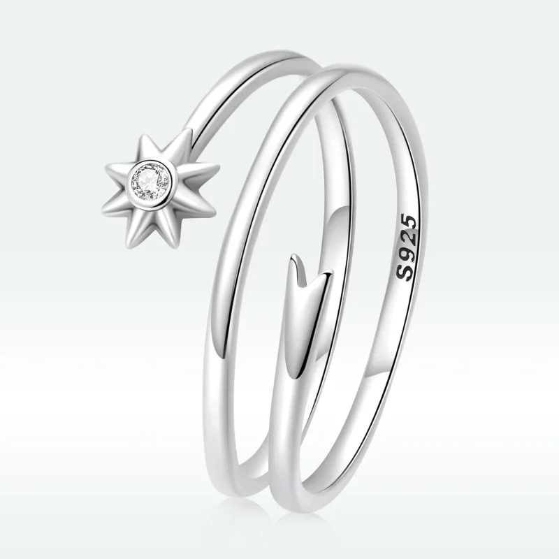 (image for) PANDORA Style Wishing Meteor Open Ring - SCR810 - Product Image