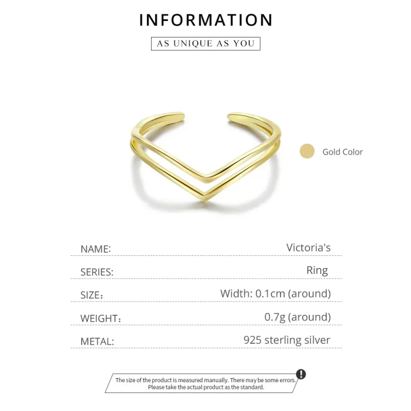 (image for) Pandora Style 18ct Gold Plated Open Ring, Wish - SCR713 - View 8