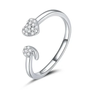 (image for) Pandora Style Silver Open Ring, Affiliated - SCR706