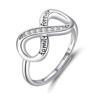 (image for) Pandora Style Silver Open Ring, Endless Love - SCR579