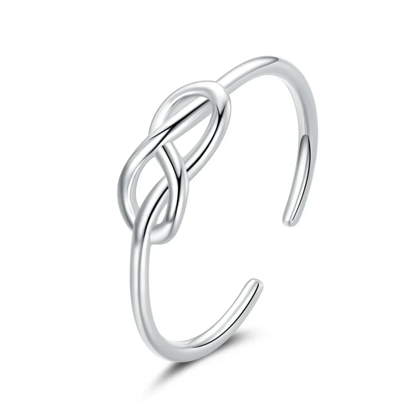 (image for) Pandora Style Silver Open Ring, Infinity - BSR143 - Product Image