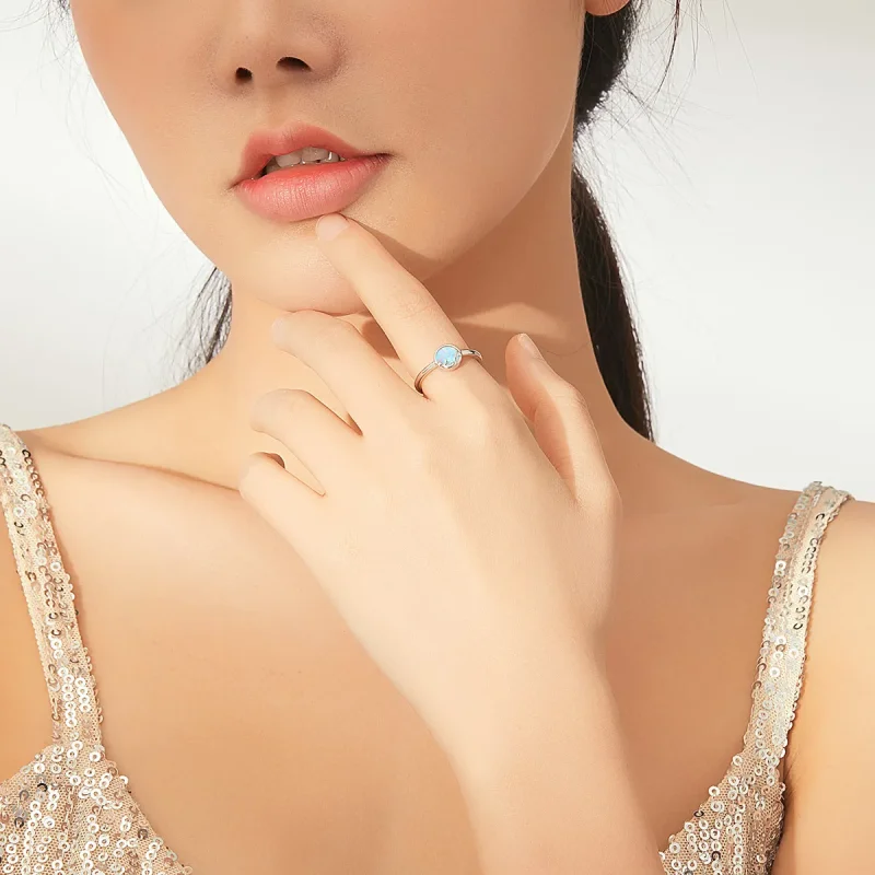 (image for) Pandora Style Silver Open Ring, Kitty In Shine - SCR651 - View 5