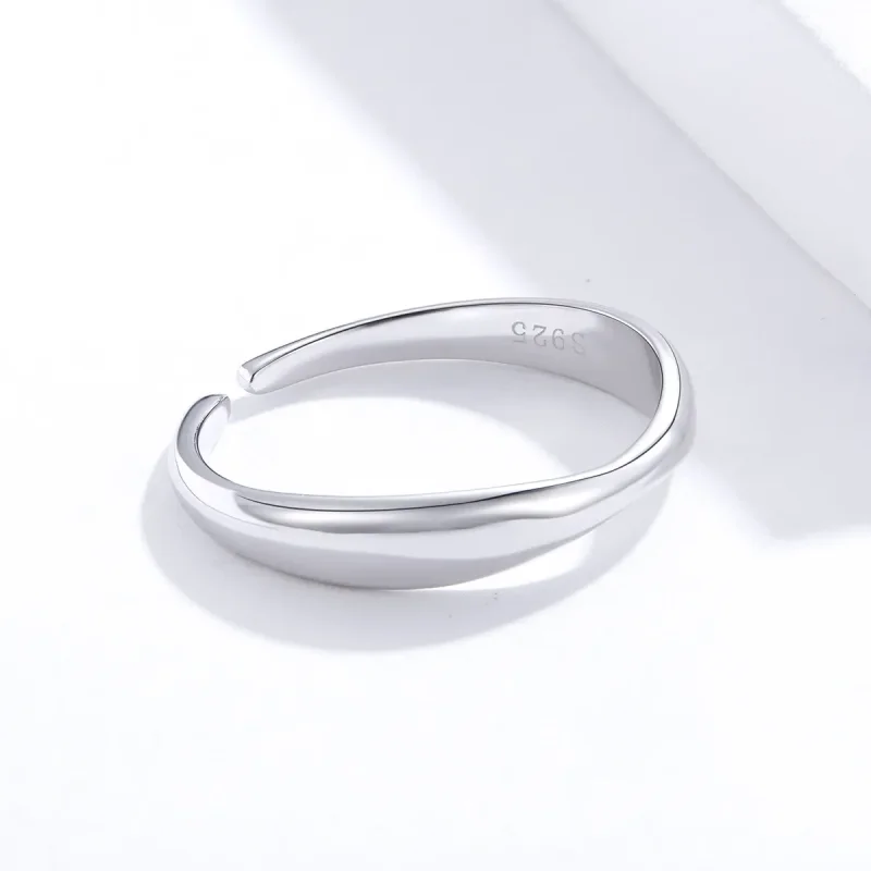 (image for) Pandora Style Silver Open Ring - SCR630 - View 3