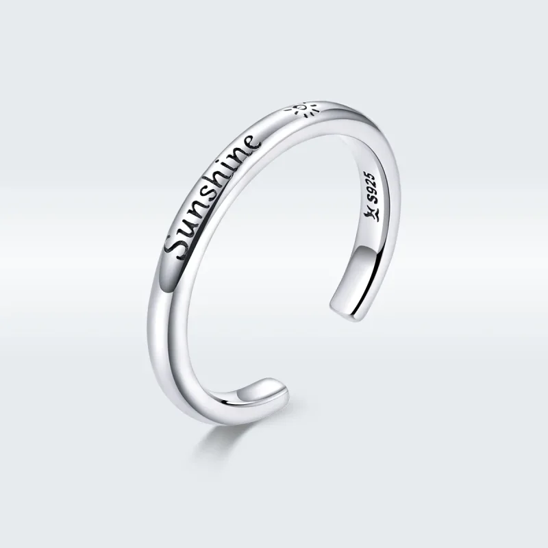 (image for) Pandora Style Silver Open Ring, Sunshine - SCR649 - Product Image