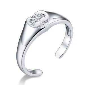 (image for) Pandora Style Silver Open Ring, Tree of Life - BSR122