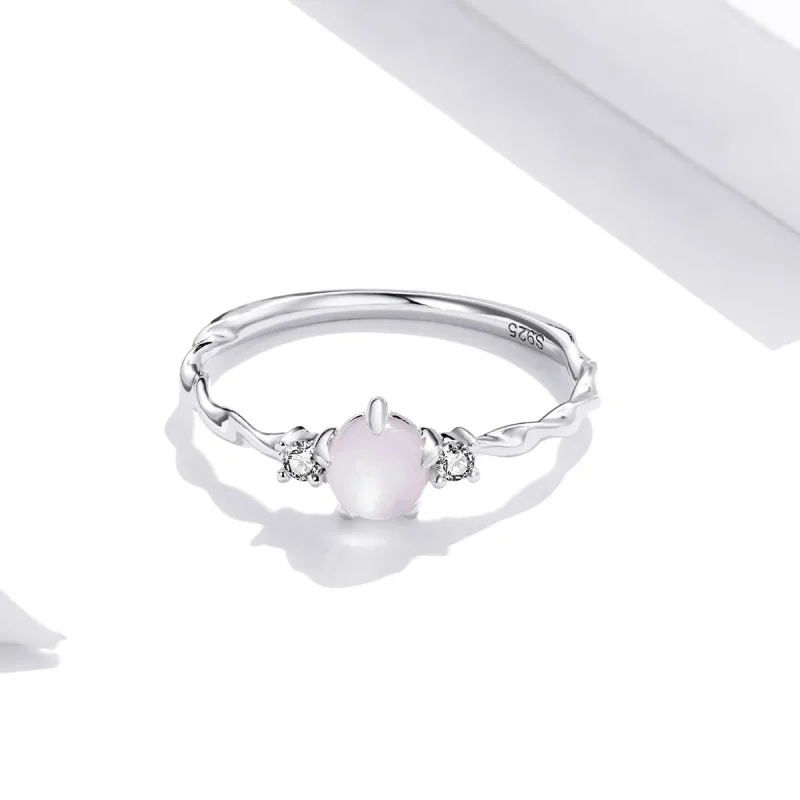 (image for) Pandora Style Silver Ring, Pear - SCR689 - View 3