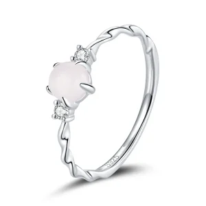 (image for) Pandora Style Silver Ring, Pear - SCR689