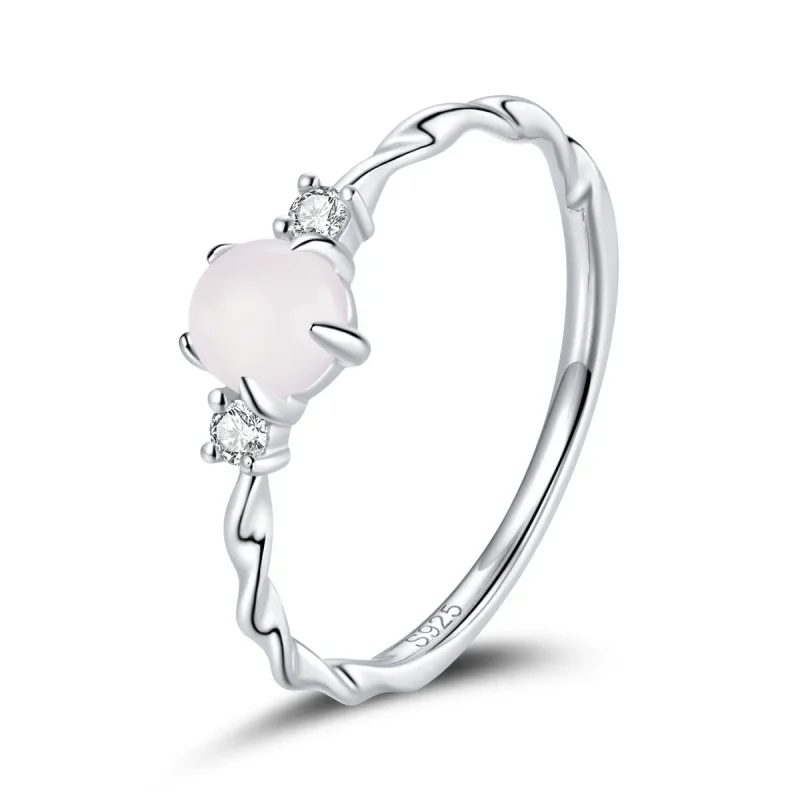 (image for) Pandora Style Silver Ring, Pear - SCR689 - Product Image