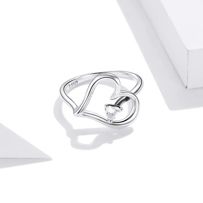 (image for) Pandora Style Silver Ring, Shining Wish - SCR700 - View 4