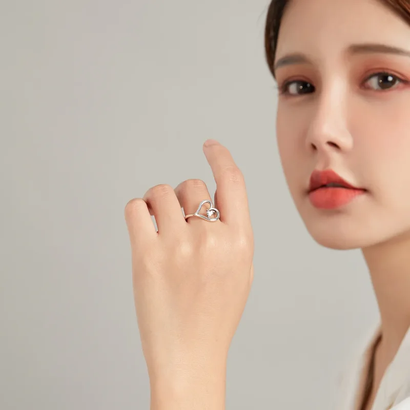 (image for) Pandora Style Silver Ring, Shining Wish - SCR700 - View 7