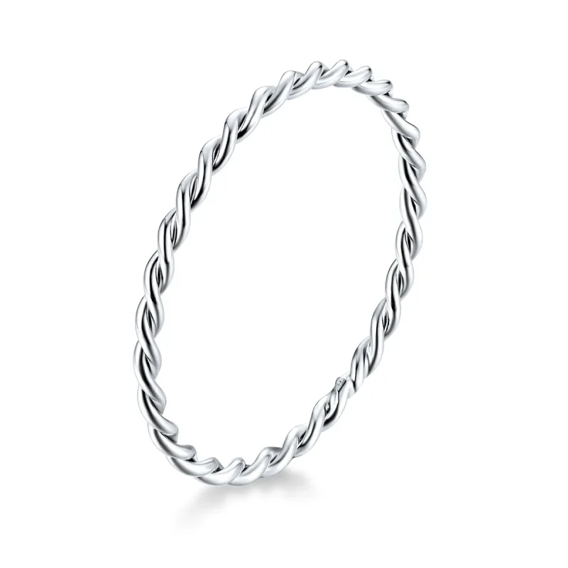 (image for) Pandora Style Silver Ring, Slim - SCR640 - Product Image