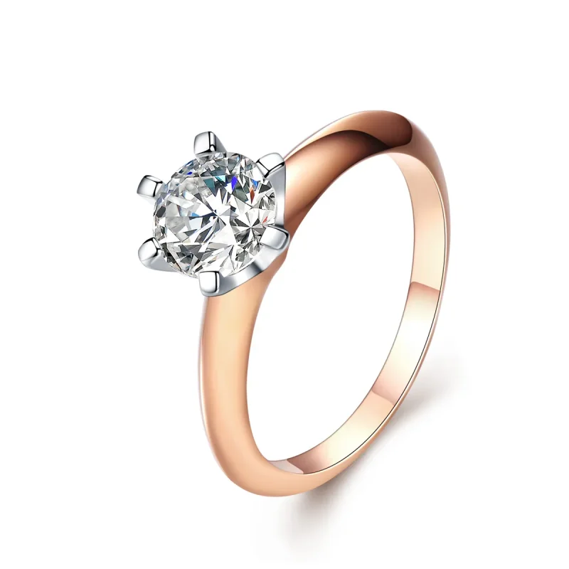 (image for) Rose Gold Only You Ring - PANDORA Style - SCR525 - Product Image