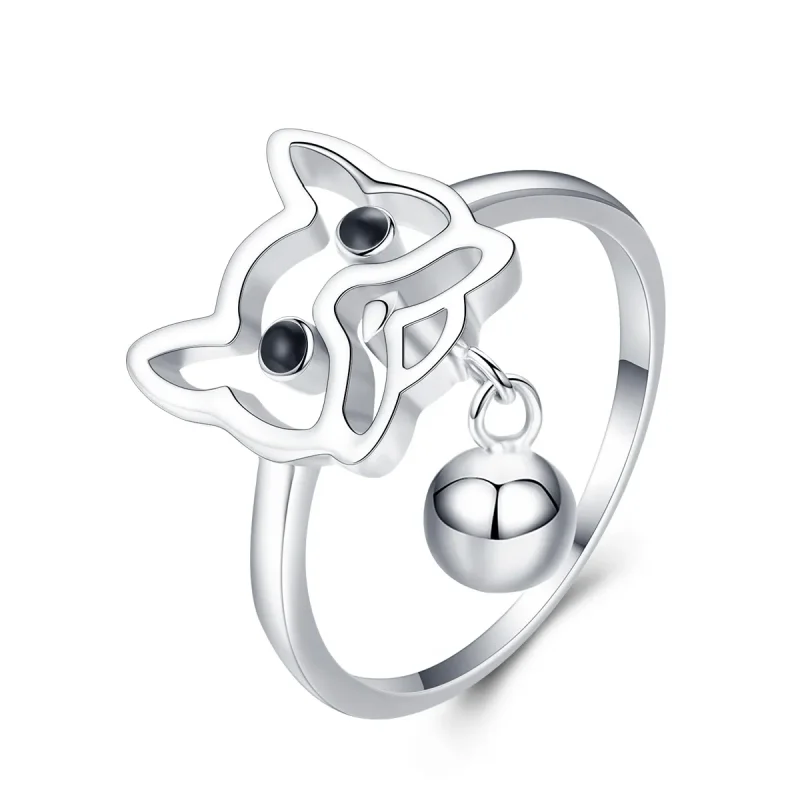 (image for) Silver Bulldog Ring - PANDORA Style - SCR434 - Product Image