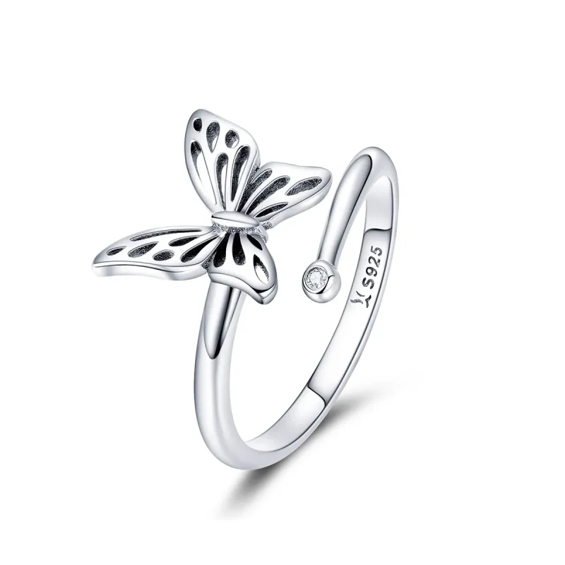 (image for) Silver Butterfly Dream Ring - PANDORA Style - SCR448 - Product Image