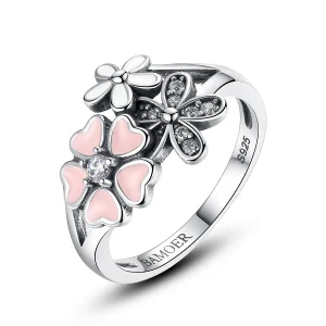 (image for) Silver Cherry Blossom Ring - PANDORA Style - SCR004