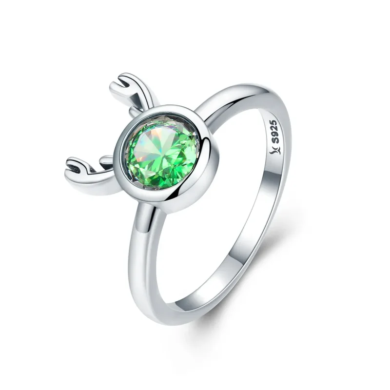 (image for) Silver Cute Antlers Ring - PANDORA Style - SCR244 - Product Image