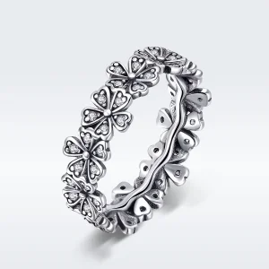 (image for) Silver Daisy Flower Ring - PANDORA Style - SCR397