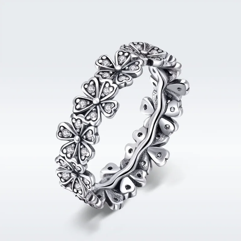 (image for) Silver Daisy Flower Ring - PANDORA Style - SCR397 - Product Image
