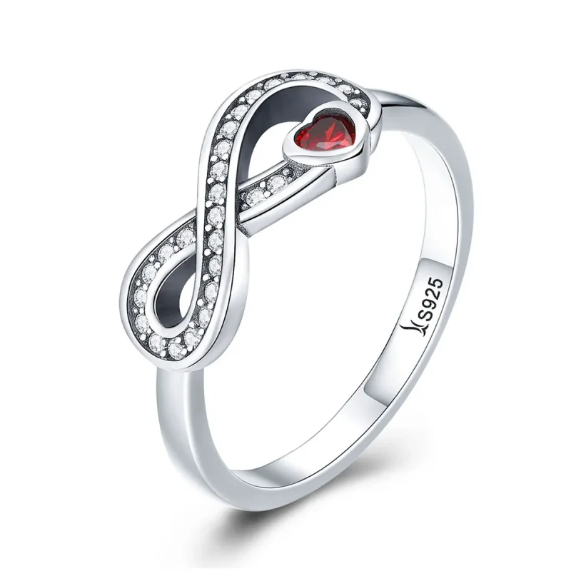 (image for) Silver Enduring Heart Ring - PANDORA Style - SCR415 - Product Image