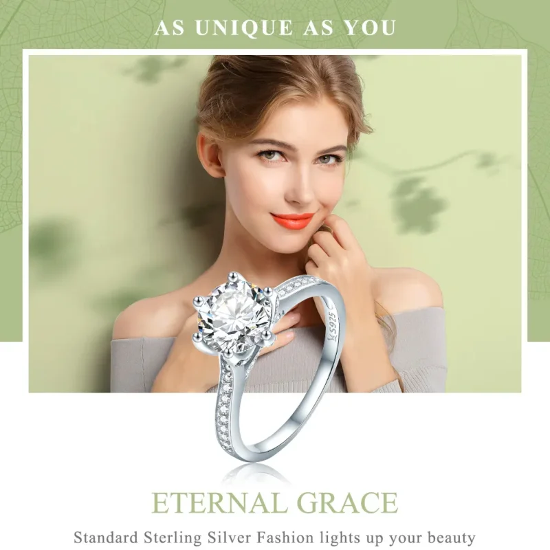 (image for) Silver Eternal Grace Ring - PANDORA Style - SCR342 - View 2