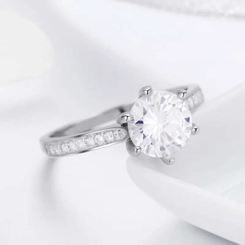 (image for) Silver Eternal Grace Ring - PANDORA Style - SCR342 - View 5