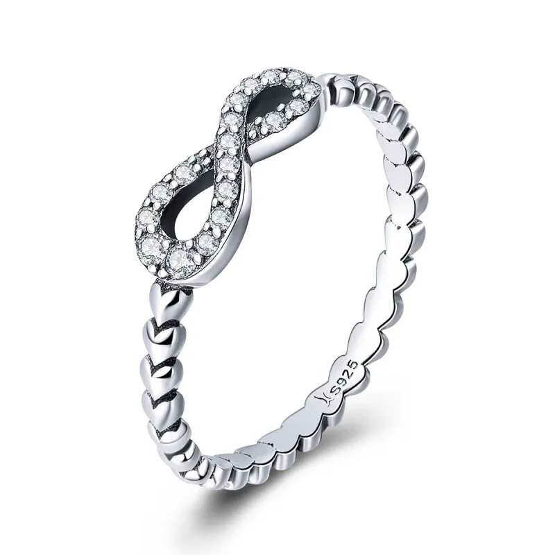 (image for) Silver Eternal Heart Ring - PANDORA Style - SCR414 - Product Image